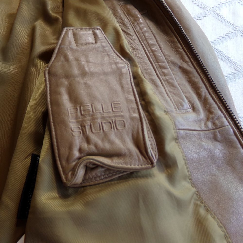 WILSON LEATHER TAN JACKET - Picture 7 of 9